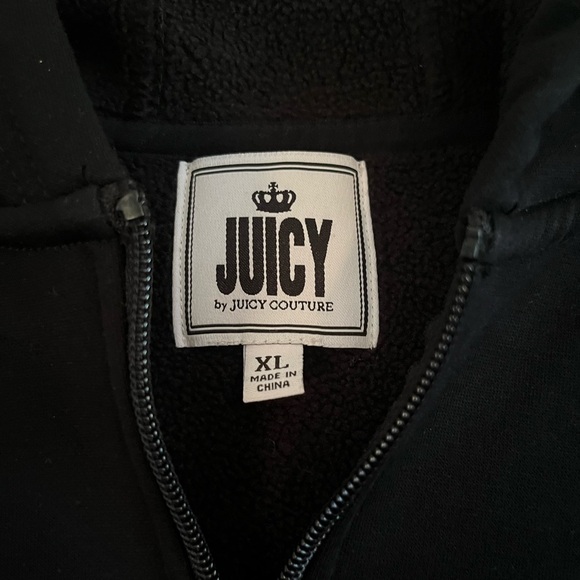 Juicy by juicy culture 2 piece jogging suit. Top xl bottom large - Picture 4 of 8